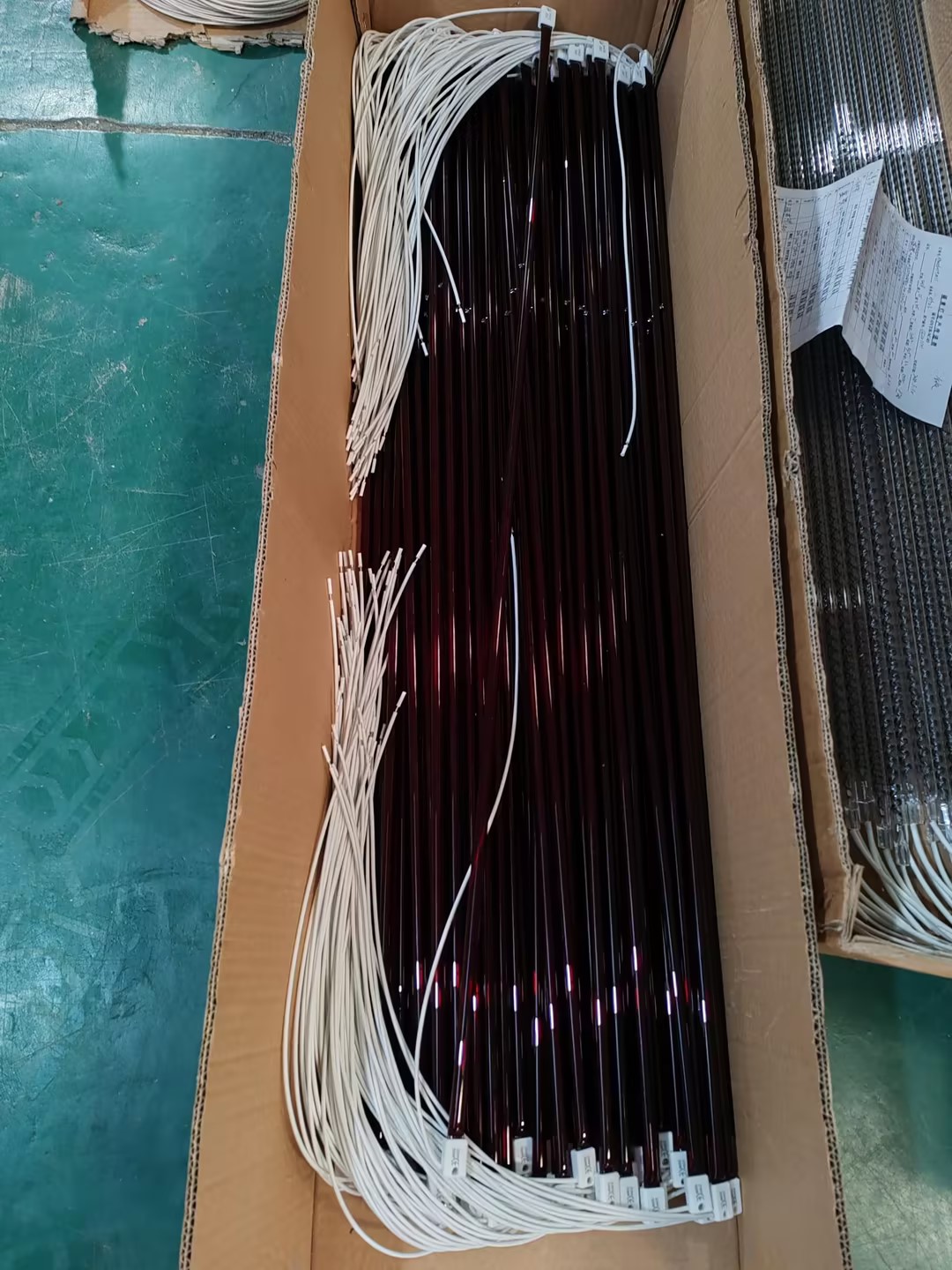 halogen infra electric tube