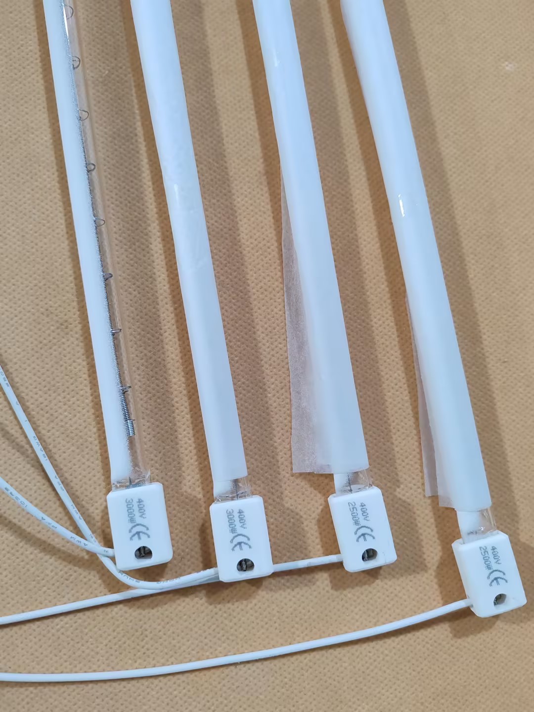 电动圆形烤箱玻璃射频石英卤素加热灯