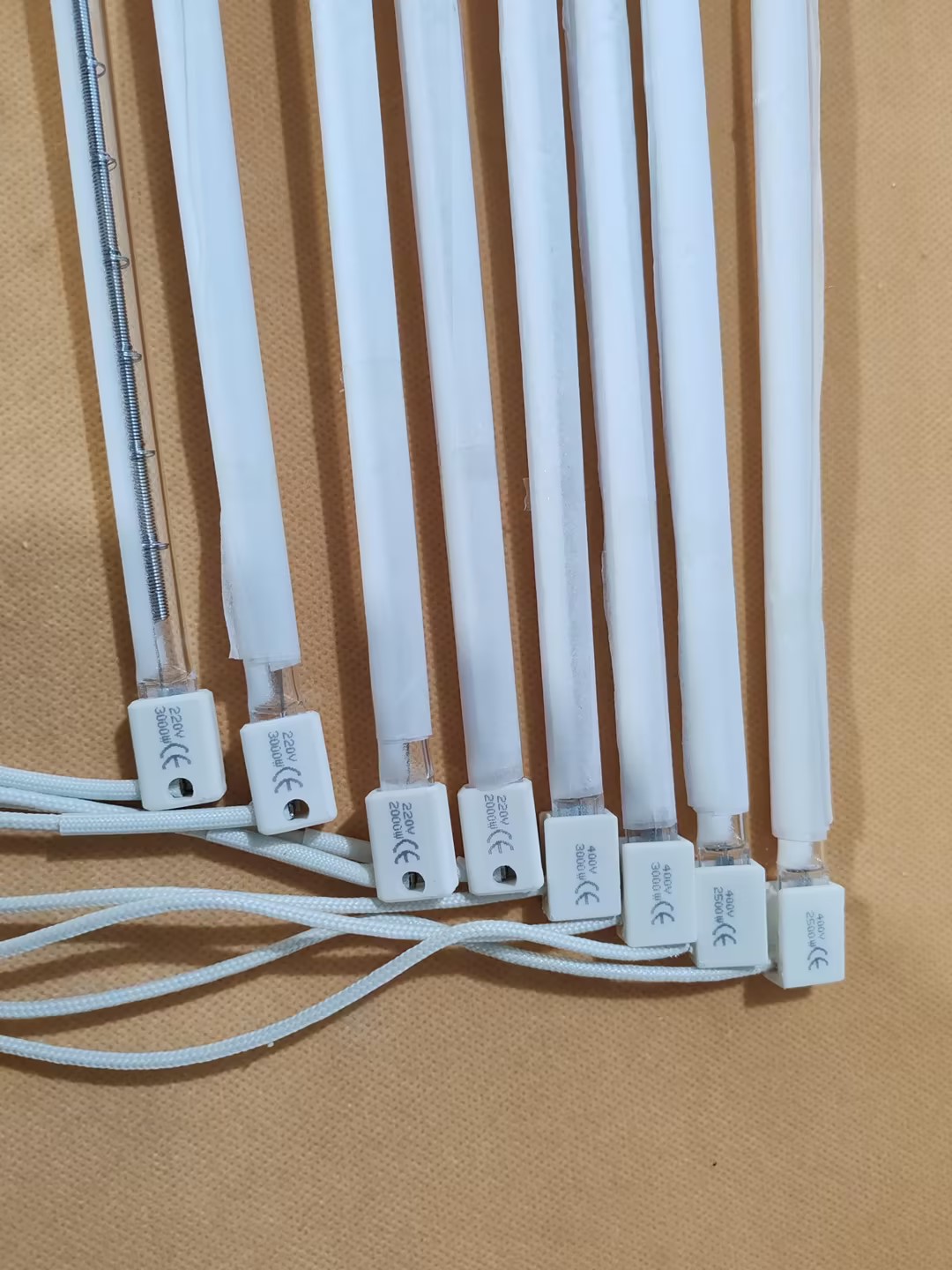 498mm 1500w 220v halogen heat lamp