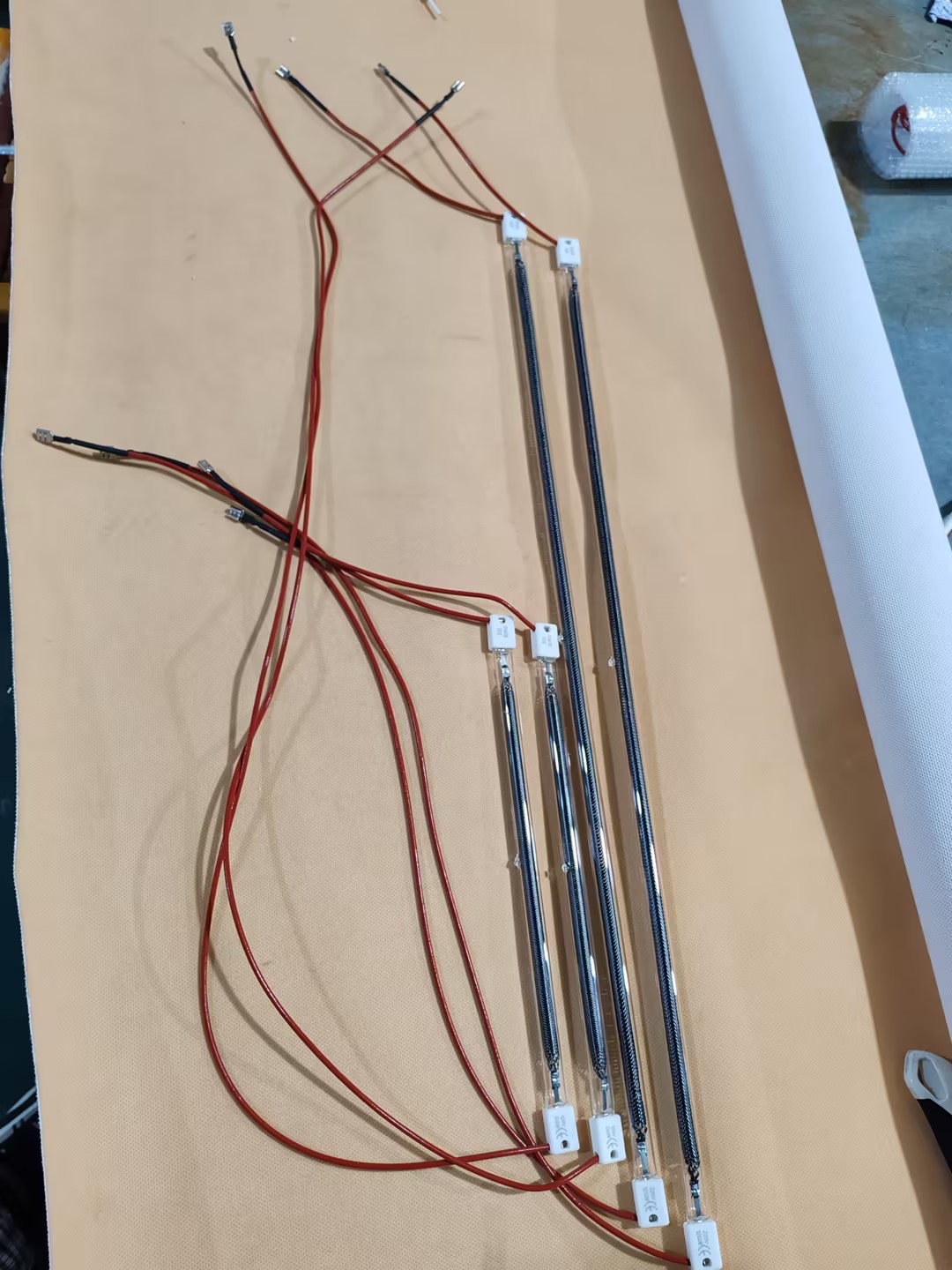 heating lamp for halogen lamp